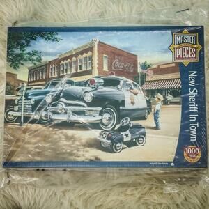 MasterPieces New Sheriff In Town Boy Vintage 1000 Pieces Jigsaw Puzzle NEW